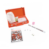 Orange Mini Travel Mahjong Set
