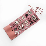 Pink Travel Cord Roll