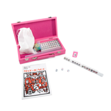 Pink Mini Travel Mahjong Set