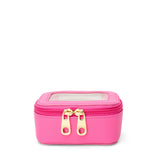 Small Raspberry Bubbles Clear Case
