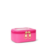 Small Raspberry Bubbles Clear Case