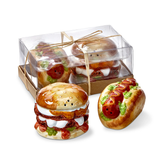 Burger and Hot Dog Salt & Pepper Set