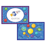 Personalized Blast Off Kids Placemat