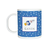 Personalized Blast Off Kids Mug