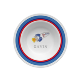 Personalized Blast Off Kids Bowl