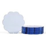 Blue Acrylic Scallop Coaster