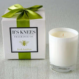 B's Knees White 1 Wick Candle