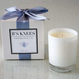 B's Knees White 1 Wick Candle