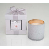 B'S KNEES WHITE GOLD APRES SKI CANDLE 3 WICK CANDLE