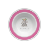 Personalized Bunny Love Kids Bowl