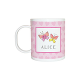Personalized Butterfly Kisses Kids Mug