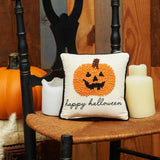 HAPPY HALLOWEEN PUMPKIN PILLOW
