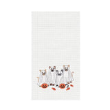 GHOST CATS TEA TOWEL