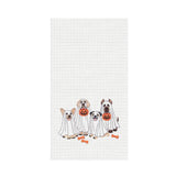 GHOST DOGS TEA TOWEL