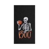 Boo Skeleton Tea Towel