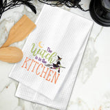 WITCH IS IN THE KITCHEN TEA TOWEL