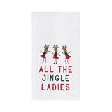ALL THE JINGLE LADIES KITCHEN TOWEL