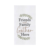 Friends & Family Gather Kitchen Tea Towel
