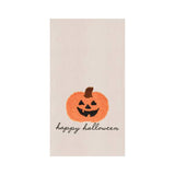 HAPPY HALLOWEEN PUMPKIN TEA TOWEL
