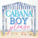 Cabana Boy Paper Beverage Napkins