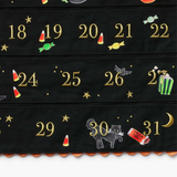 Halloween Parade Embroidered Hanging Countdown Calendar
