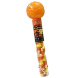 Pumpkin Tube with Candy Corn
