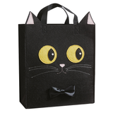 Black Cat Felt Bag