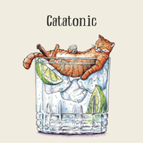 Catatonic Paper Cocktail Beverage Napkins