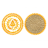 Sicily Orange Paper Coasters