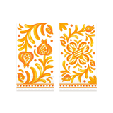 Sicily Orange Paper Guest Towels