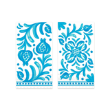 Sicily Teal Paper Guest Towels