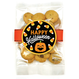 Happy Halloween Candy Corn & Pumpkin Mini Chocolate Chip Cookies - 1.5 oz. Bag
