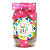 Sweet Treats Happy Dot Mini Chocolate Chip Cookies - Pint