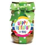 Happy Birthday To You Stripes Mini Chocolate Chip Cookies - Pint