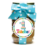 #1 Teacher Mini Chocolate Chip Cookies - Pint