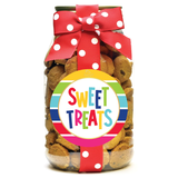 Sweet Treats Happy Stripe Mini Chocolate Chip Cookies - Quart