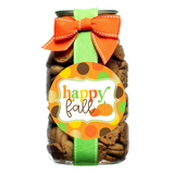 Happy Fall Polka Dots Mini Chocolate Chip Cookies - Quart