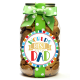 World's Best Dad Mini Chocolate Chip Cookies - Quart