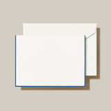REGENT BLUE BORDERED PEARL WHITE NOTE