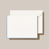 NEWPORT BLUE BORDERED NOTE