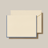 REGENT BLUE BORDERED ECRU NOTES