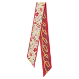 Chi Omega Skinny Scarf