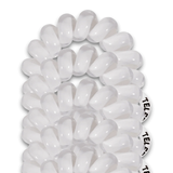 Coconut White Tiny Hair Ties