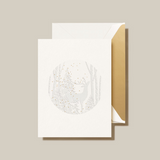 BIRCH FORSET REINDEER GREETING CARD