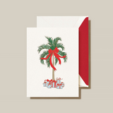CHRISTMAS PALM GREETING CARD