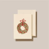 CLASSIC WREATH GIFT ENCLOSURE CARD