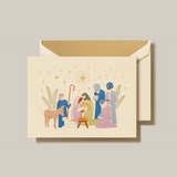 NATIVITY CHRISTMAS GREETING CARD