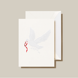 PEACE ON EARTH DOVE HOLIDAY GREETING CARD