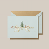SEASIDE CHRISTMAS GREETING CARD