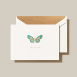 BUTTERFLY THANK YOU NOTE